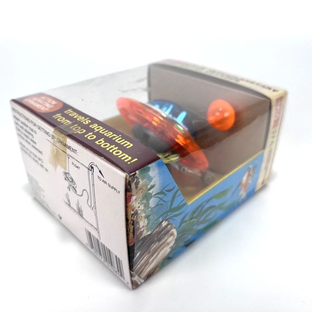 Vintage‎ Penn Plax U.F.O. Interplanetary Voyager Aquarium Action Aerating NOS